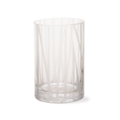 Viva Timberland Etched Glass Small Hurricane