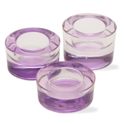 Viva Purple Tealight Set of 3