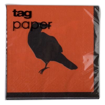 Halloween spooky paper cocktail napkin set of 20