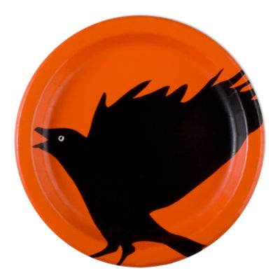 Halloween spooky paper dinner plate set of 8