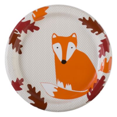 Fall critters paper luncheon plate set of 8