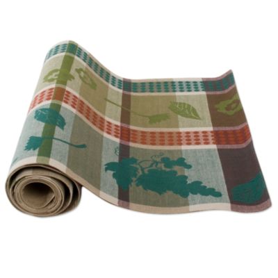 Harvest market 72" jacquard runner