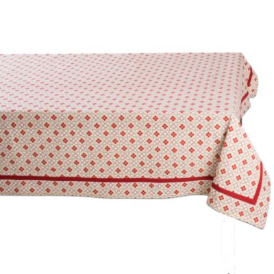 Diamond Snowflake 60x84 Tablecloth