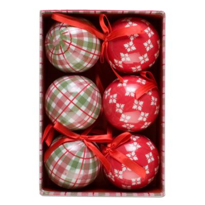 Winter Ornament Gift Box Set of 6