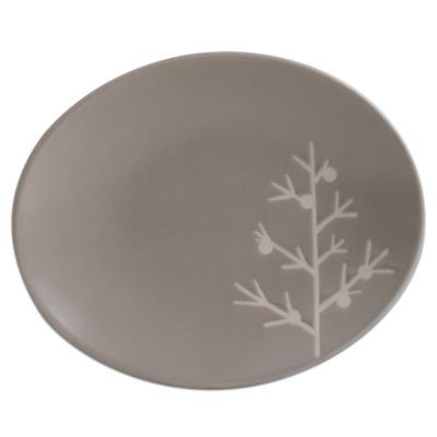 Winter Tree Appetizer Plate