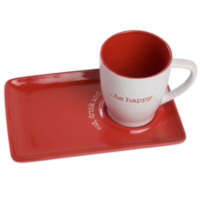 Winter Plate & Mug Set