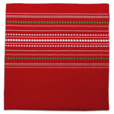 Christmas Dobby Stitch Napkin