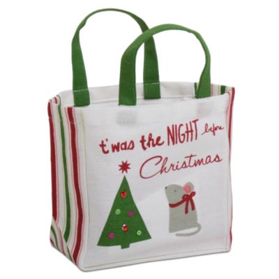 Twas the Night Small Gift Bag with Handles