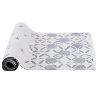 Silver Snowflake 71" Runner