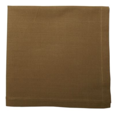 Belize brights solid olive napkin