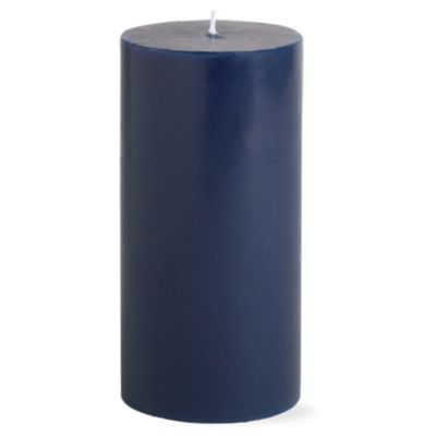 navy 3x6 pillar candle
