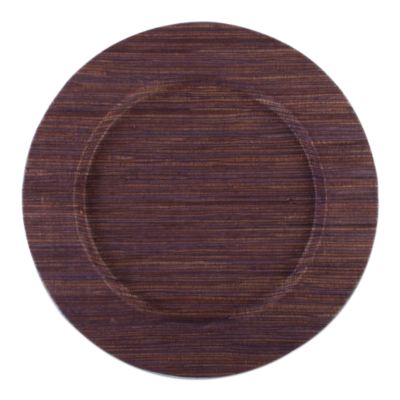 water hyacinth purple charger