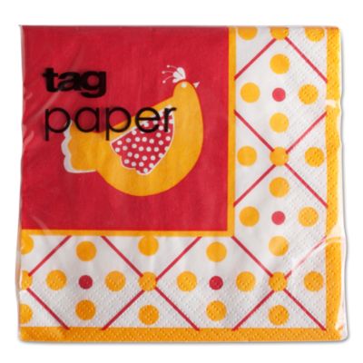 kitchen paper cocktail napkin set of 20