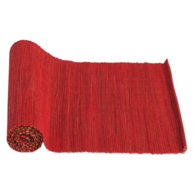 water hyacinth red 72" runner