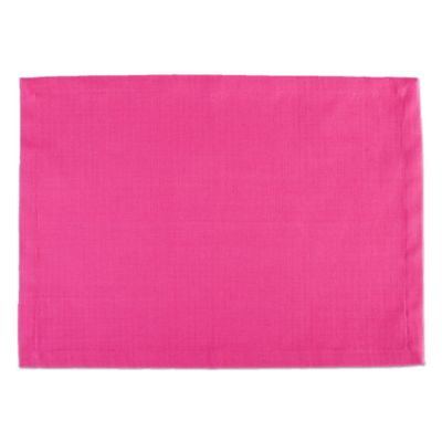belize brights solid rasberry placemat