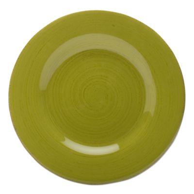 sonoma apple green dinner plate