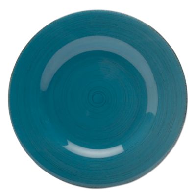 sonoma turquoise dinner plate