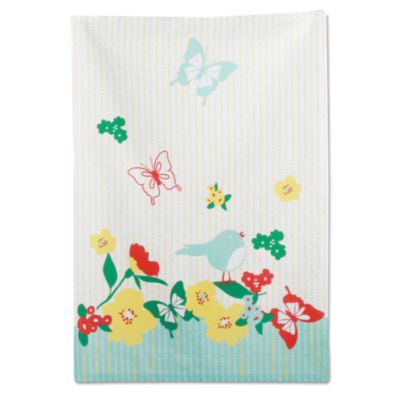 spring awakening dishtowel