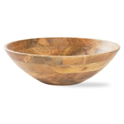 malaya wooden serving bowl