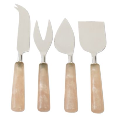 resinware cheese utensil set of 4