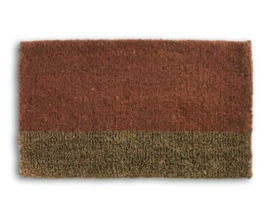 Two Tone Sienna Coir Mat