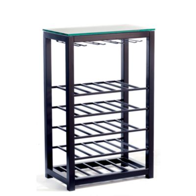 Trio Narrow Wine Table Black