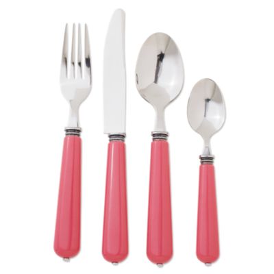Vintage Rose 16 Piece Flatware Set