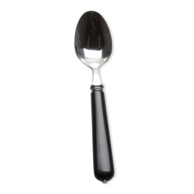 Vintage Black Soup Spoon