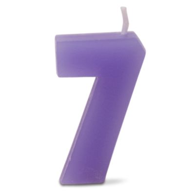 Party "7" Number Candle