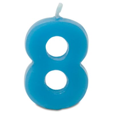 Party "8" Number Candle