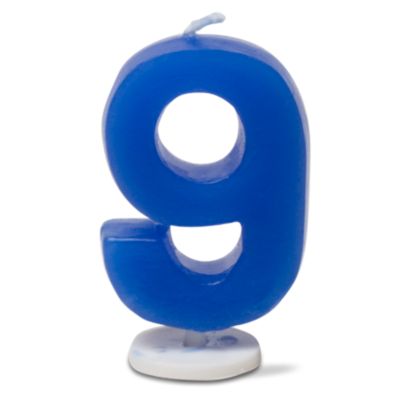 Party "9" Number Candle