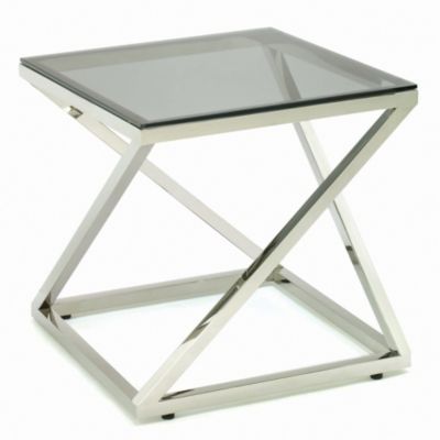 Gramercy End Table Stainless