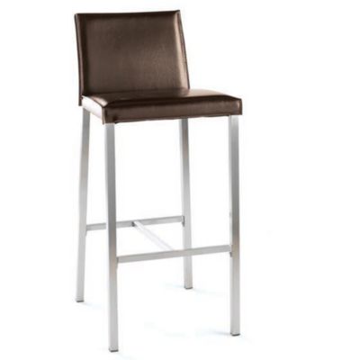 Dylan Bar Stool - Brown Leather