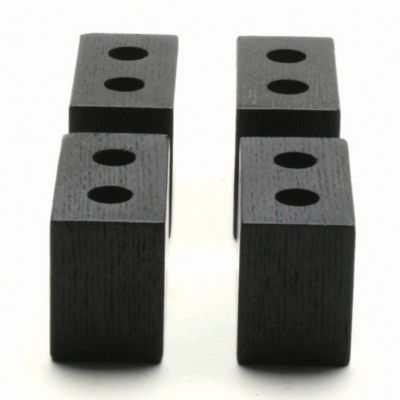 Elements Wood Feet- set of 4 Java