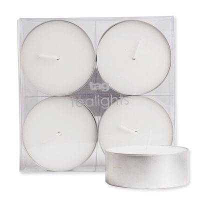 Jumbo Tealight Candle Set of 4