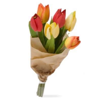 mini tulip red bouquet