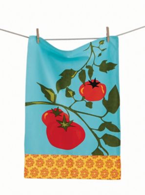 Jardin Tomatoes Dishtowel