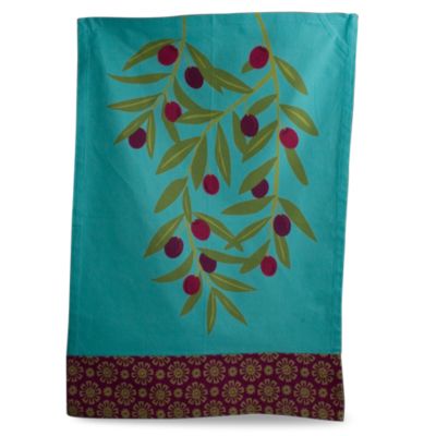 Jardin Olive Branch Dishtowel