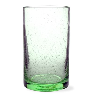 Bubble Glass Green Tumbler