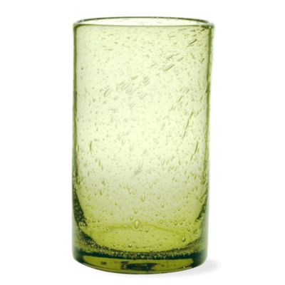 Bubble Glass Olive Tumbler