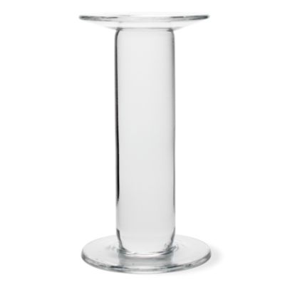 Spool Glass Tall Pillar Holder