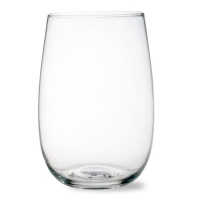 Diana Stemless Clear Wine Glass