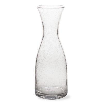 Bubble Glass Clear Carafe