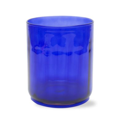 Cobalt Small Glass Hurricane