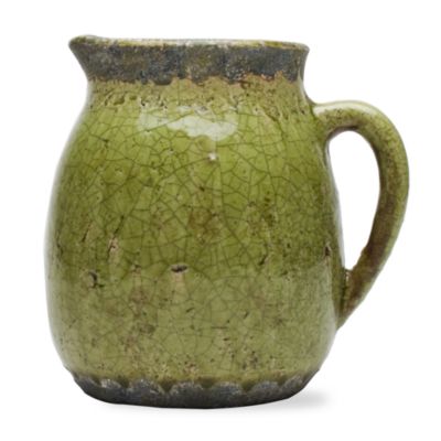 Rustic Terracotta Garden Pitcher