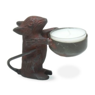 Garden Mouse Tealight Holder