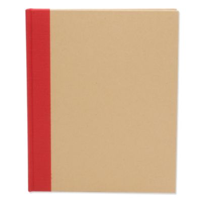 solid red large notebook