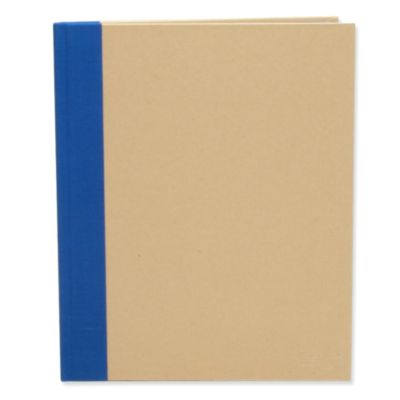solid cobalt large notebook