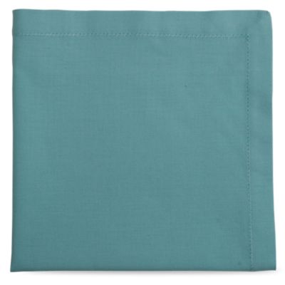 Hemstitch Solid Light Aqua Napkin