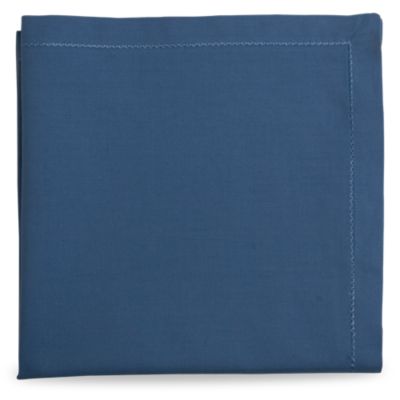 Hemstitch Solid Light Blue Napkin